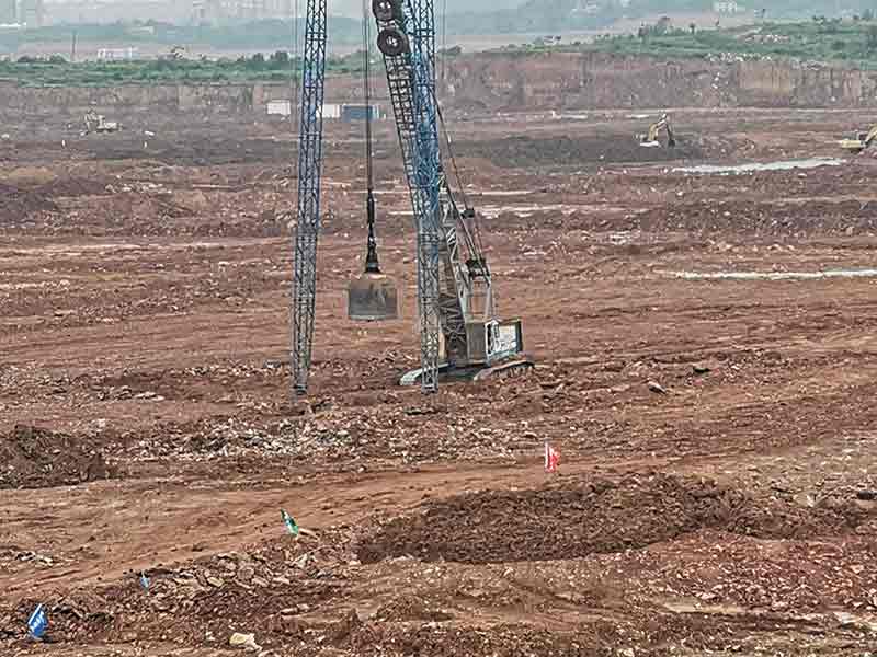 宁德时代宜昌邦普循环经济园地基强夯工程